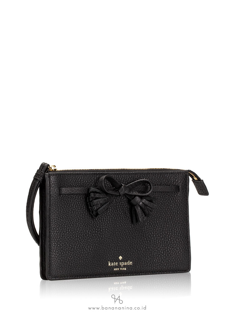 KATE SPADE Hayes Wristlet Black