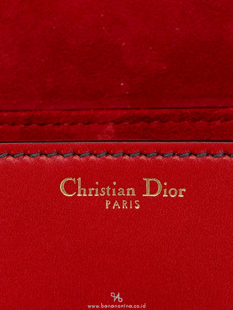 CHRISTIAN DIOR J'Adior Flap Bag Red