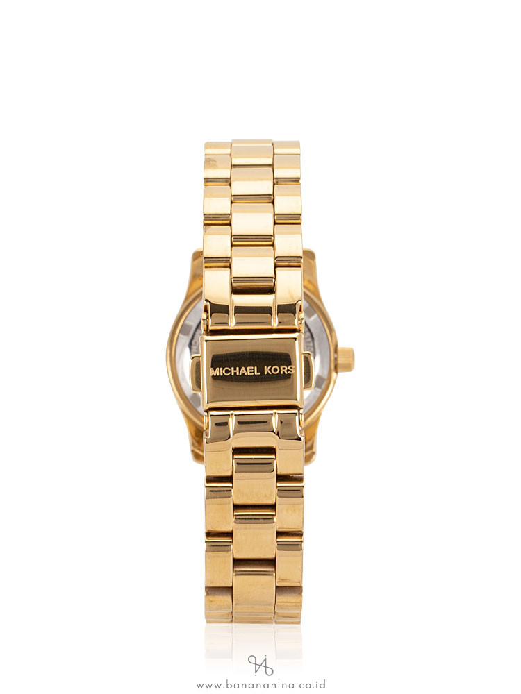 MICHAEL KORS MK3304 Petite Runway Stainless Champagne Gold