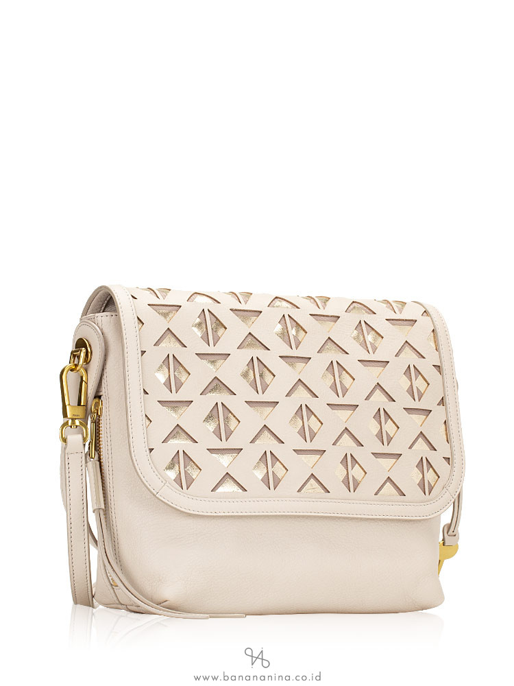 FOSSIL ZB7651084 Maya Large Crossbody Winter White