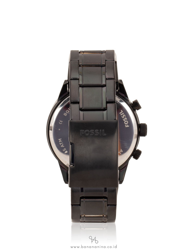 FOSSIL Men BQ1127IE Flynn Chronograph Stainless Black