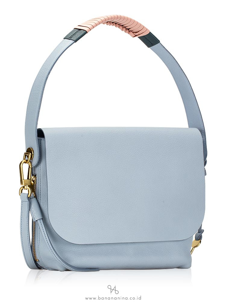 FOSSIL ZB7620436 Maya Flap Crossbody Horizon Blue