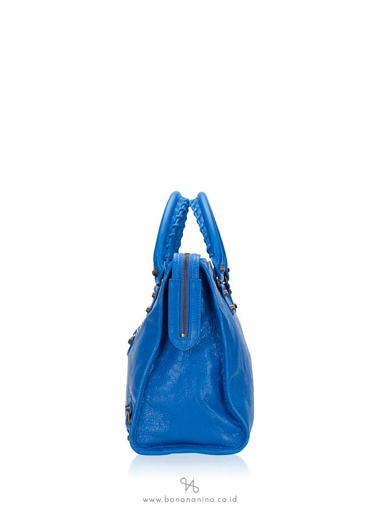 BALENCIAGA Classic City Bleu Rivage