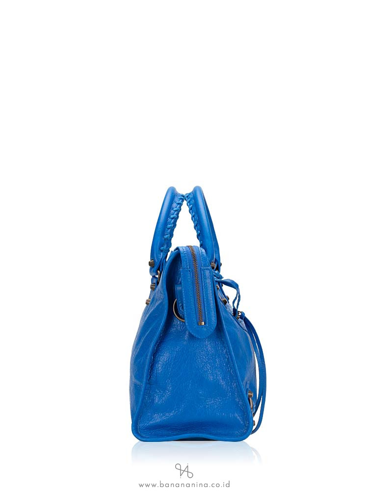 BALENCIAGA Classic City Bleu Rivage