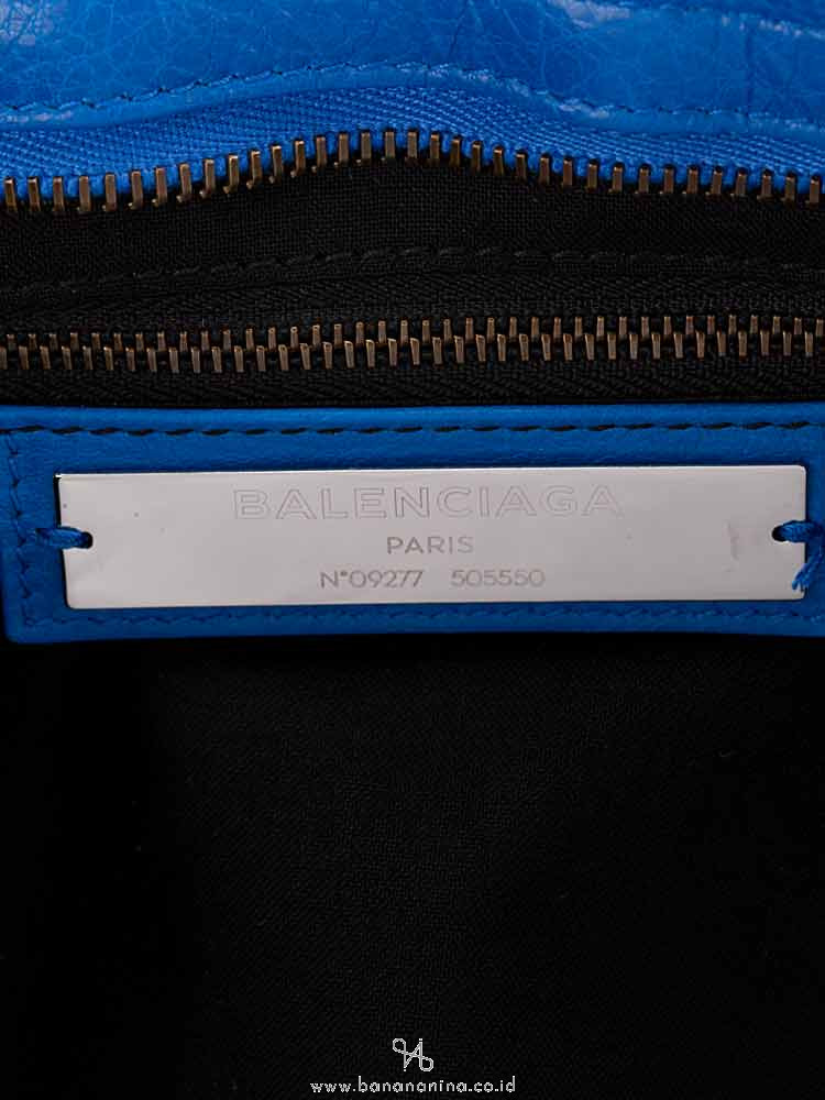 BALENCIAGA Classic City Bleu Rivage