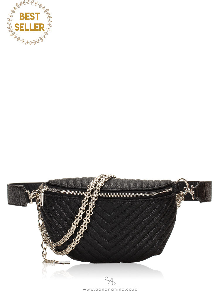 steve madden chevron belt bag