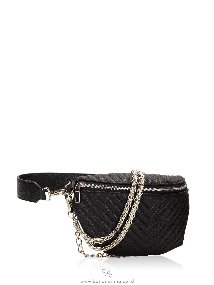 steve madden chevron belt bag