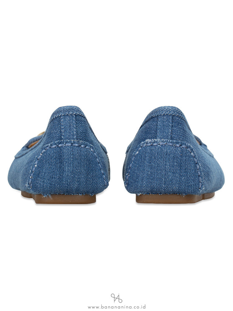MICHAEL KORS Lillie Flats Light Denim Sz 6