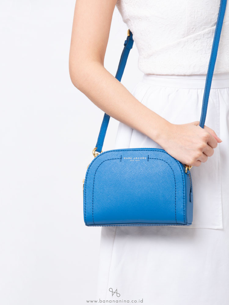 MARC JACOBS Playback Leather Crossbody Aegean