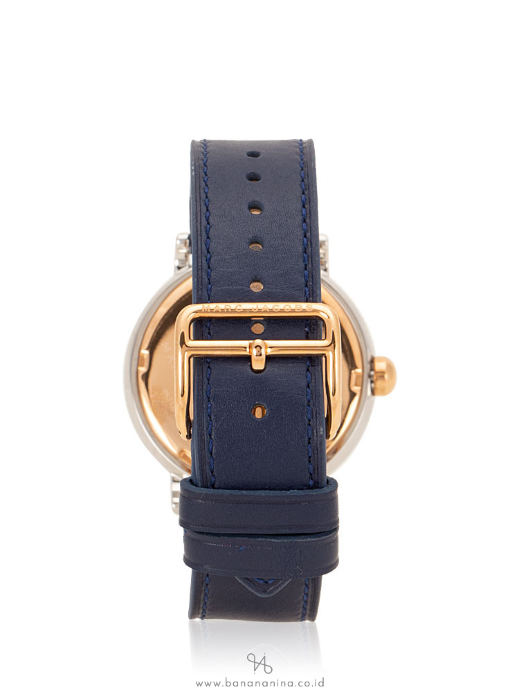 MARC JACOBS MJ1602 Riley Leather Strap Navy