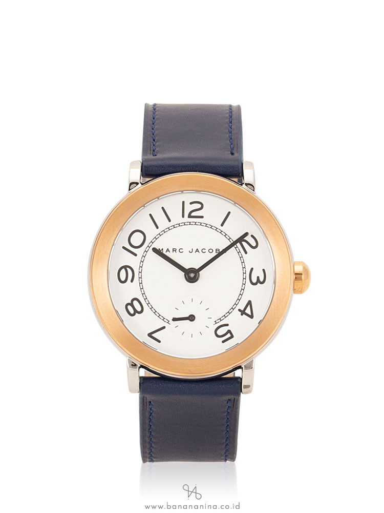 MARC JACOBS MJ1602 Riley Leather Strap Navy