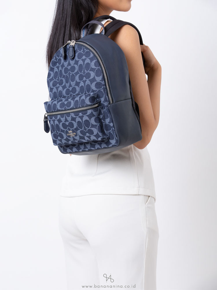 coach charlie backpack medium