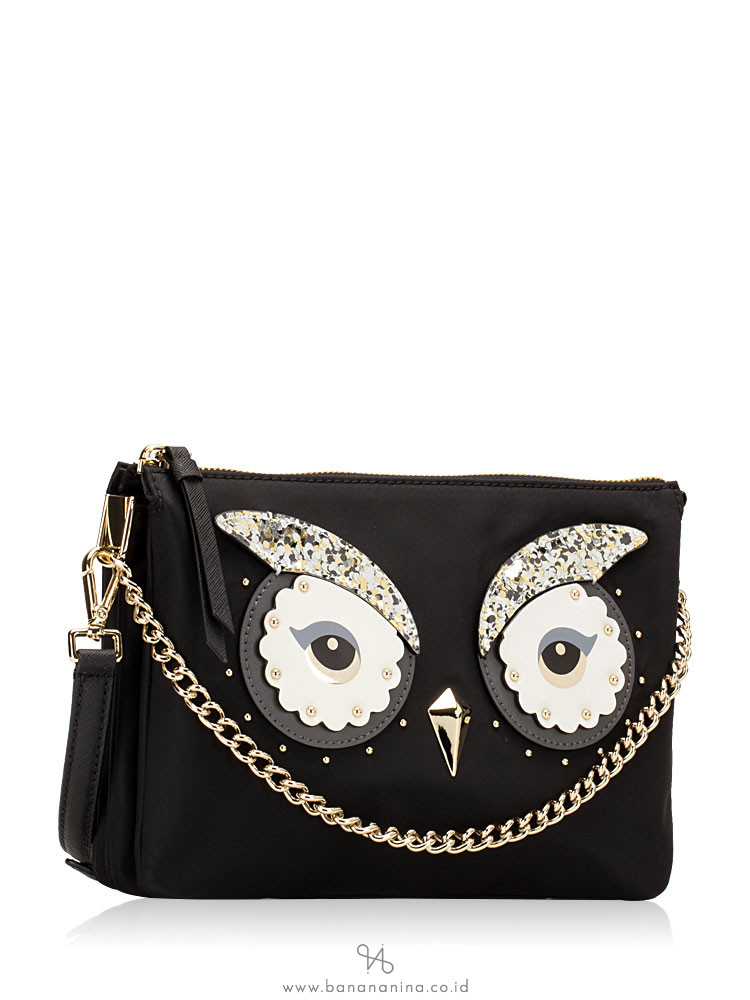KATE SPADE Star Bright Owl Madelyne Black