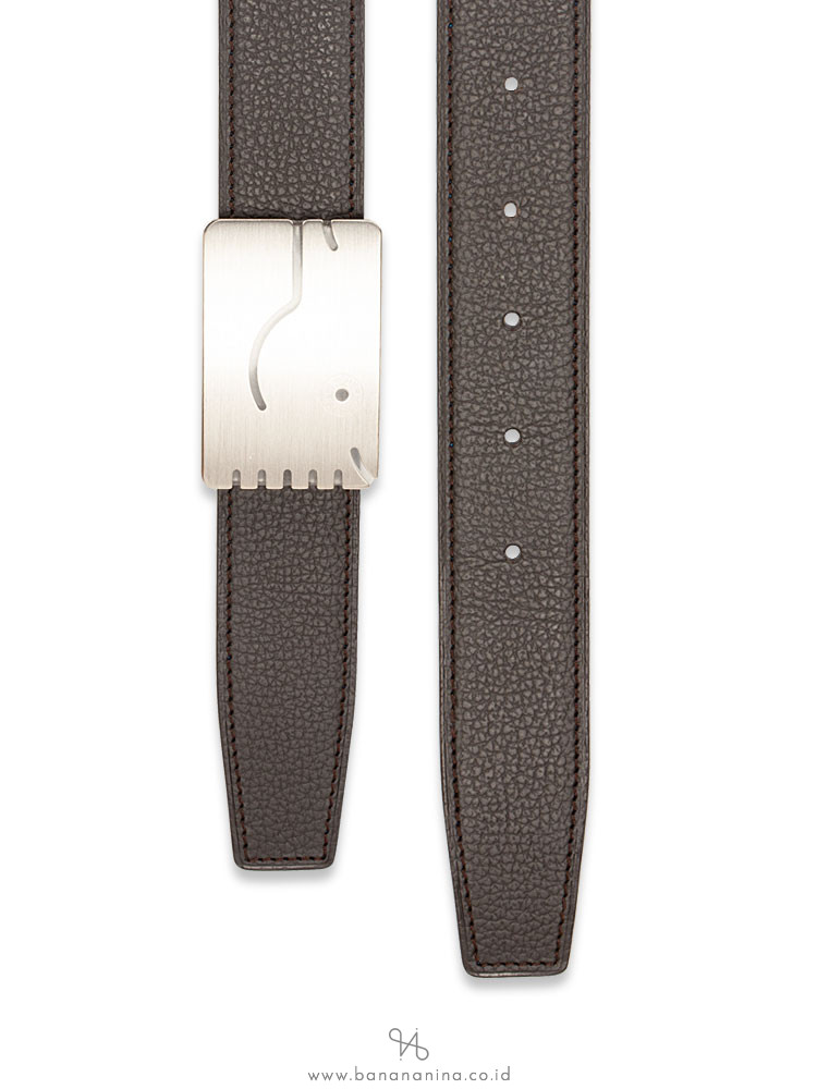 HERMES A Cheval Swift Reversible Belt 32mm Bleu Hydra