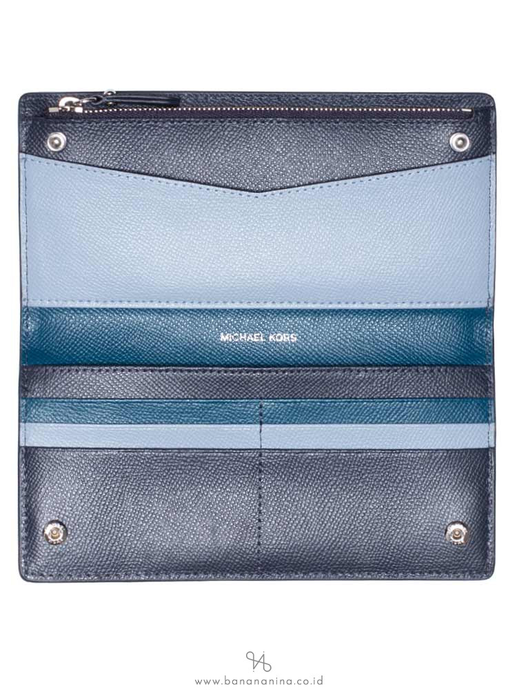 luxe teal michael kors wallet
