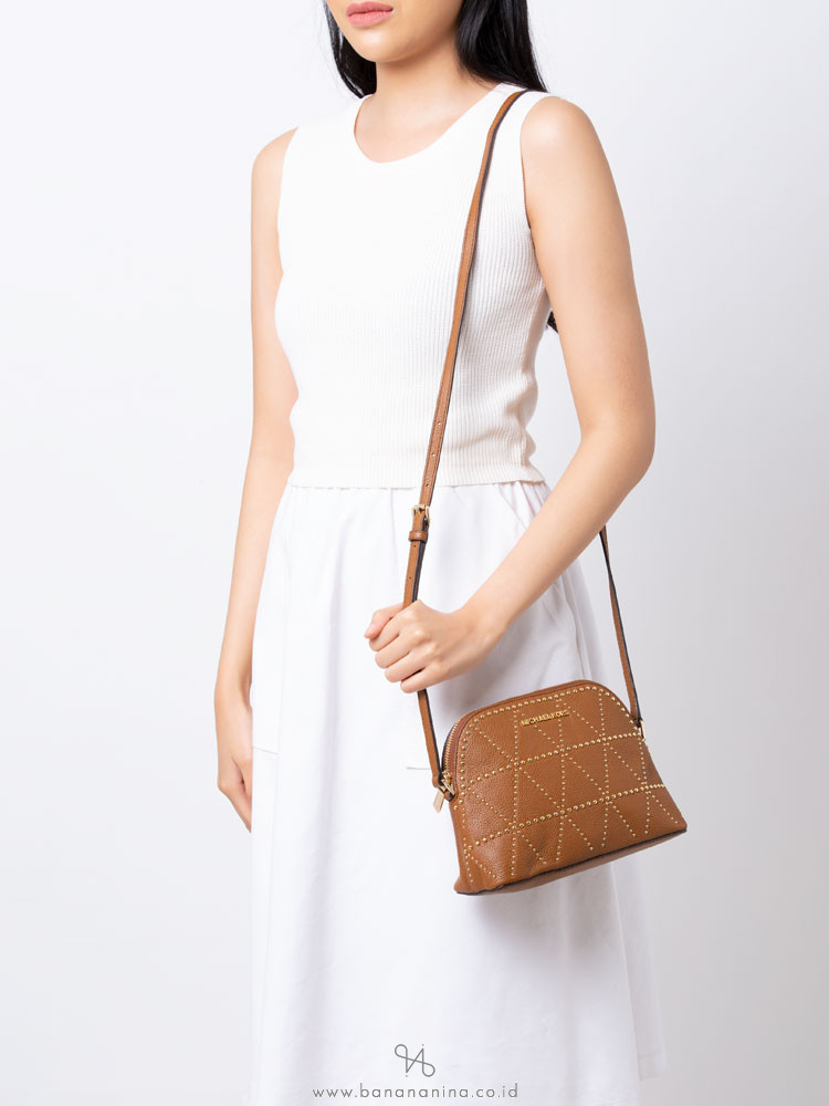 michael kors adele medium dome crossbody