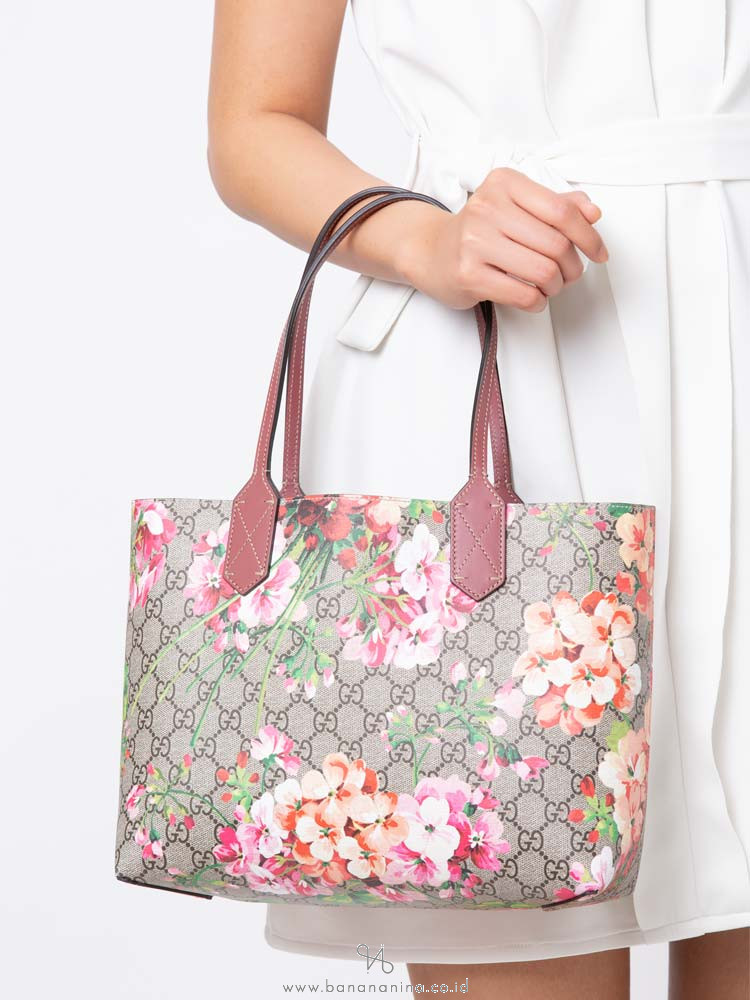 gucci floral reversible tote, OFF 76 