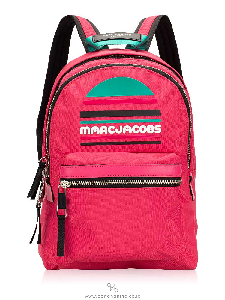 MARC JACOBS Trek Pack Medium Backpack Peony