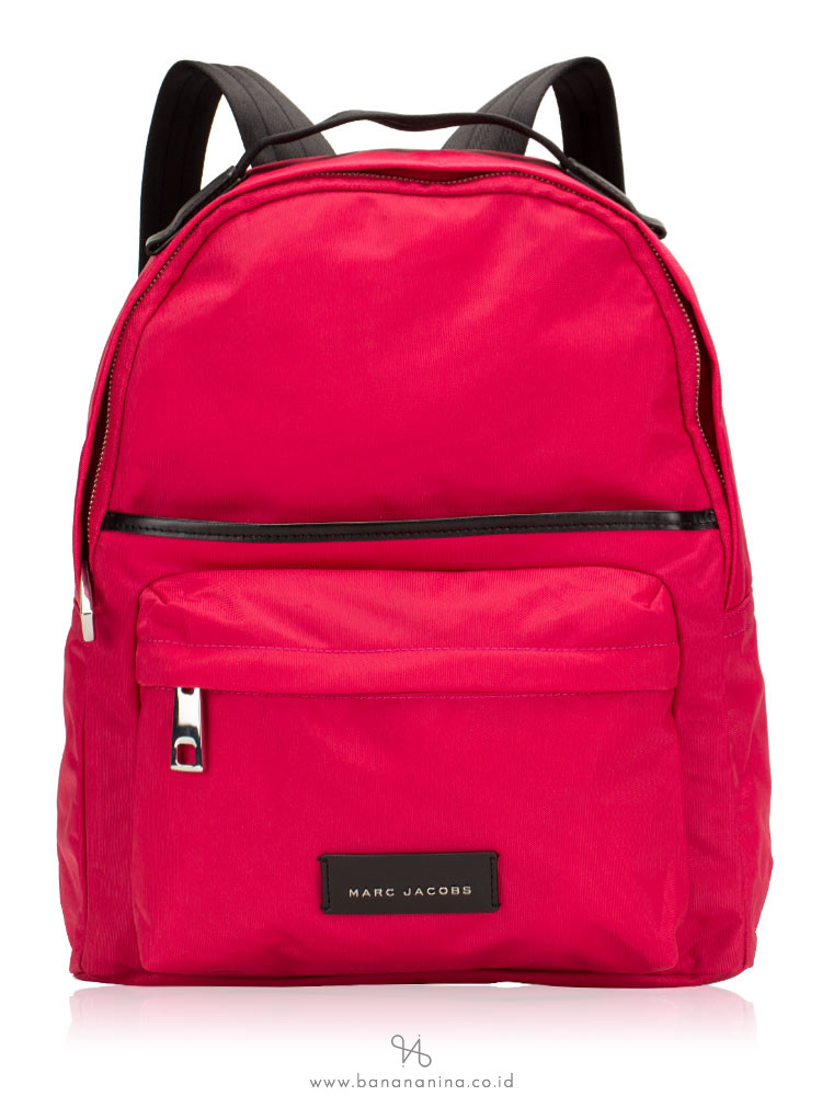 MARC JACOBS Large Nylon Backpack Carnation