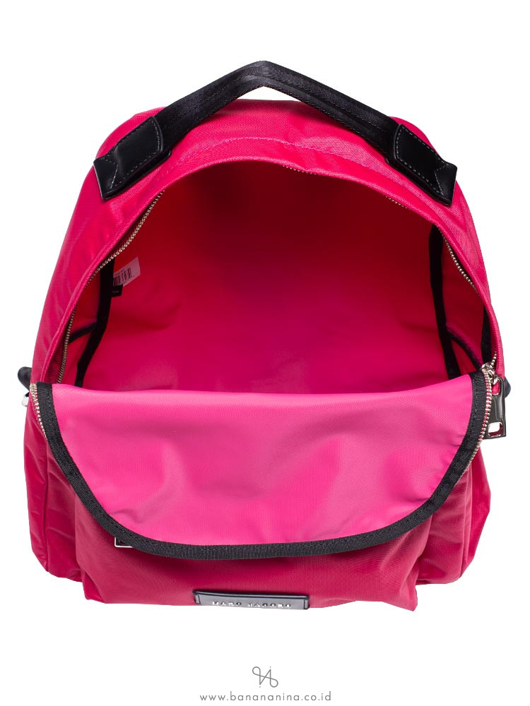 MARC JACOBS Large Nylon Backpack Carnation