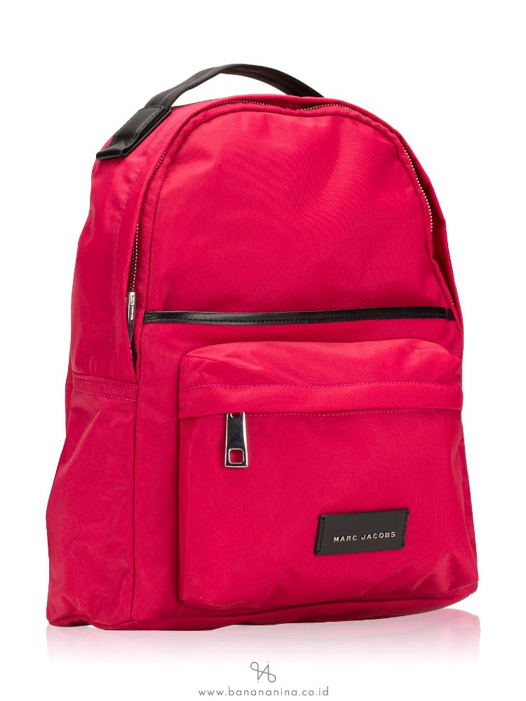 MARC JACOBS Large Nylon Backpack Carnation