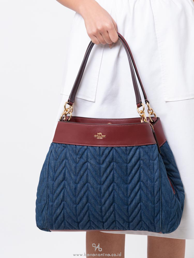 coach lexy shoulder bag with quilting