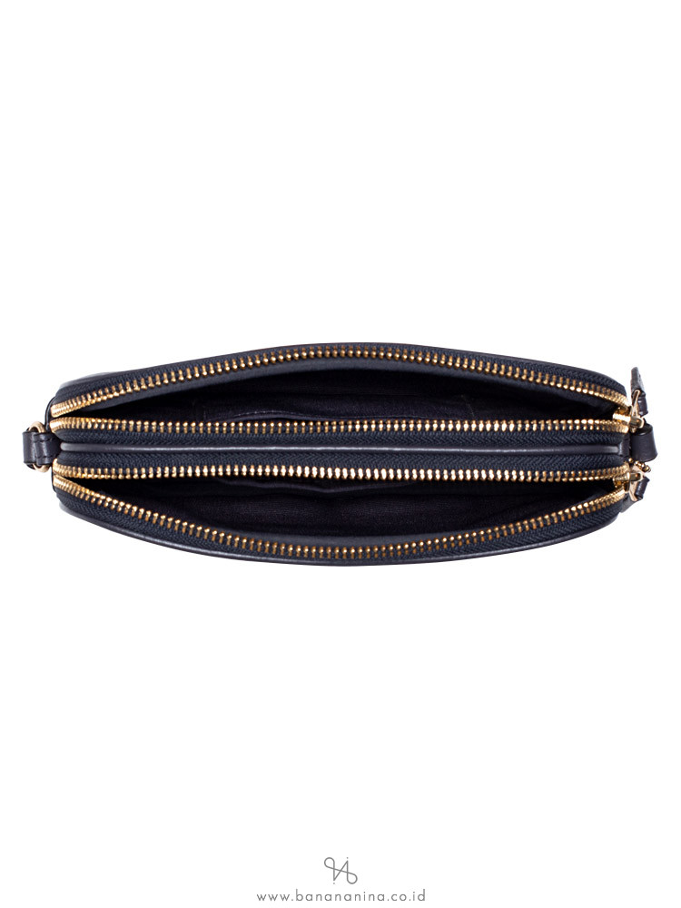COACH 30030 Sunset Leather Crossbody Midnight Navy