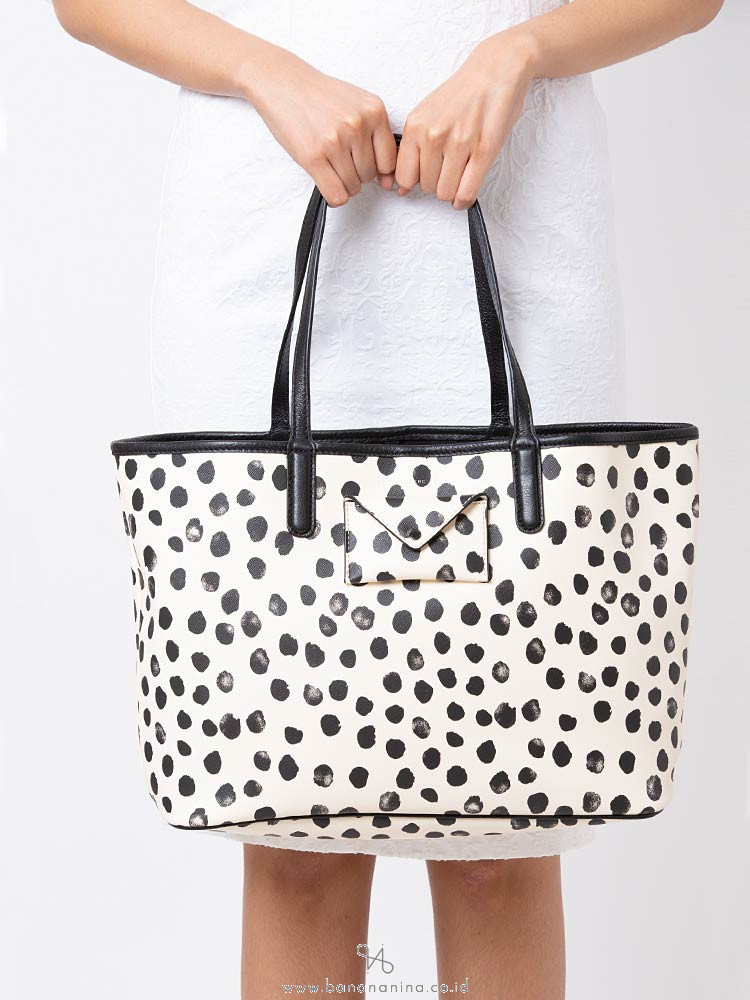 MARC BY MARC JACOBS Metropolitote Spotted Tote Leche Multi