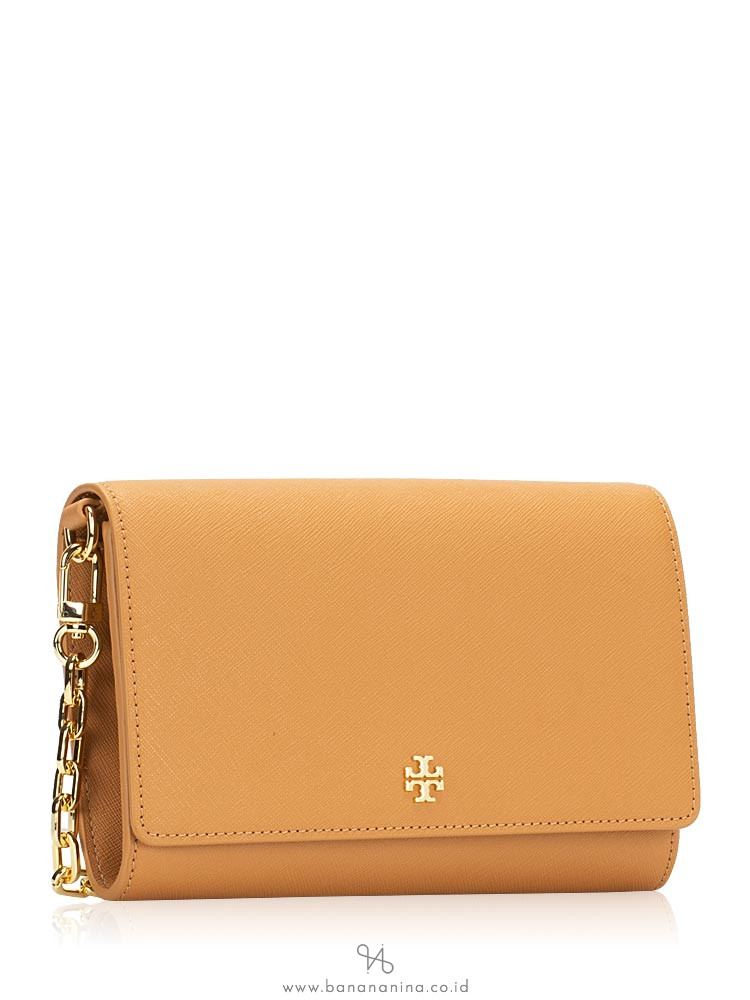 TORY BURCH Emerson Chain Wallet Cardamom