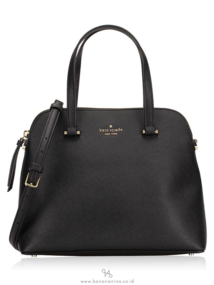 KATE SPADE Maise Medium Dome Satchel Black