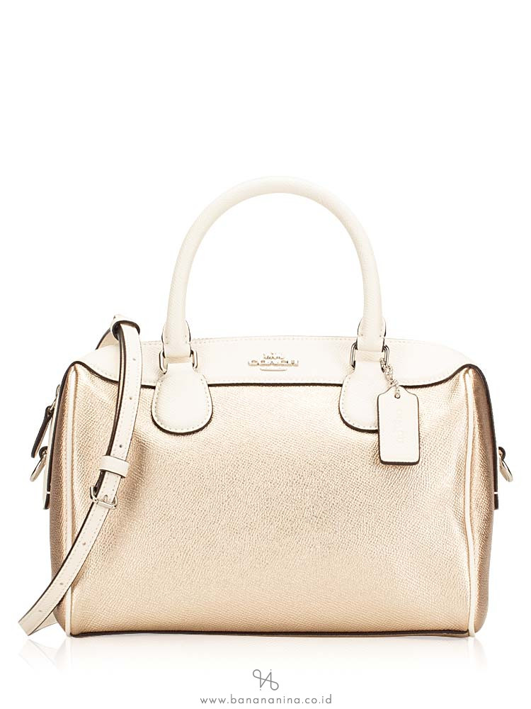 COACH 66909 Metallic Colorblock Mini Bennett Chalk Multi