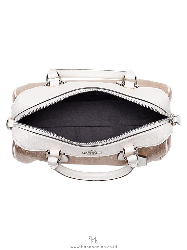 COACH 66909 Metallic Colorblock Mini Bennett Chalk Multi