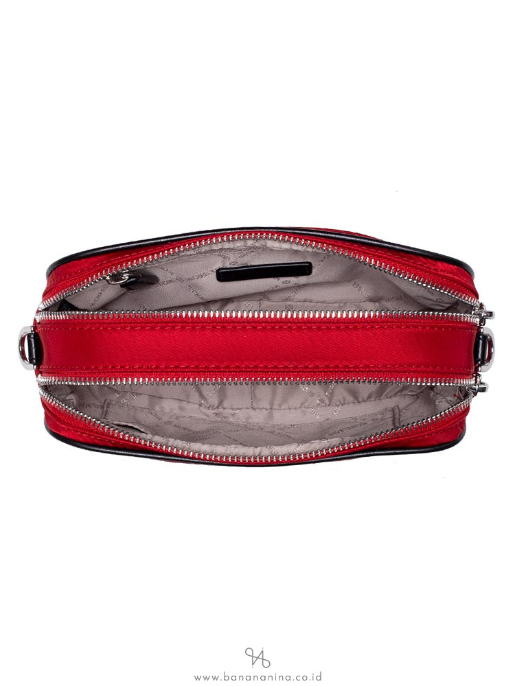 MICHAEL KORS Connie Nylon Small Camera Bag Chili