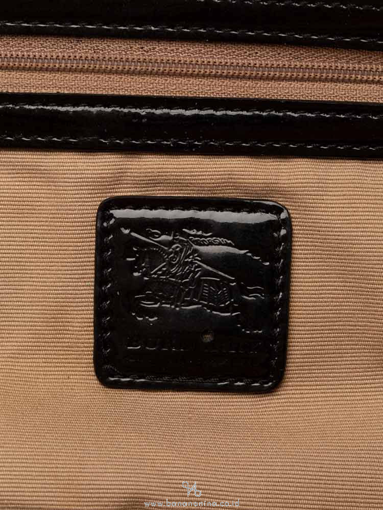 BURBERRY Nova Check Tote Black