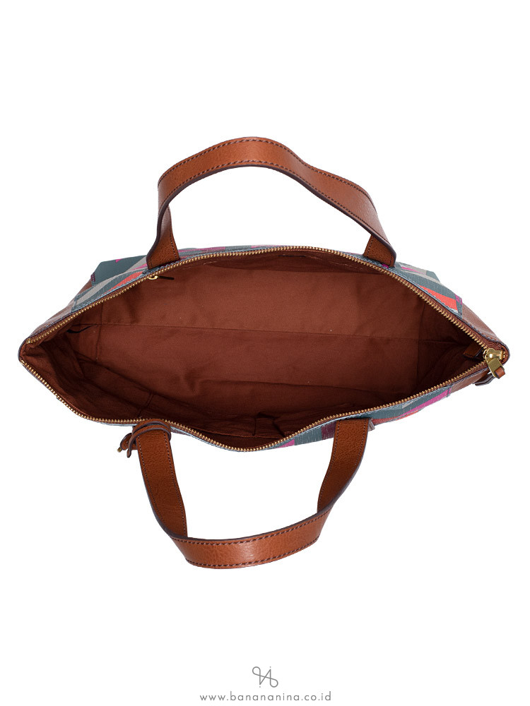 FOSSIL ZB7485937 Fiona Tote Chevron