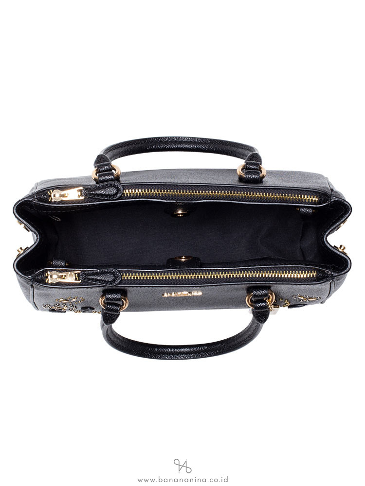 COACH 46292 Hearts Rivets Mini Surrey Black