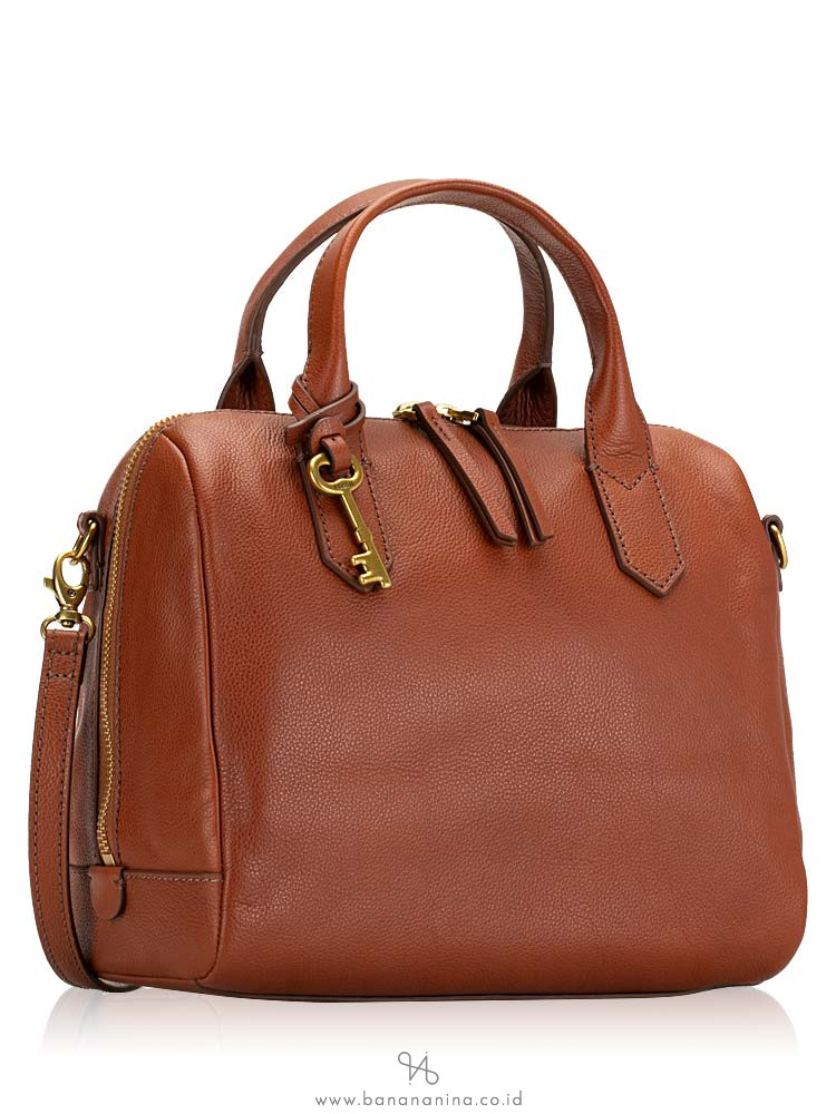 FOSSIL SHB2161210 Fiona Satchel Medium Brown