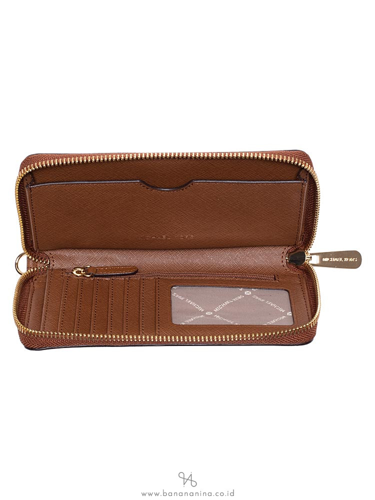 MICHAEL KORS Jet Set Large Multifunction Phone Wallet Luggage