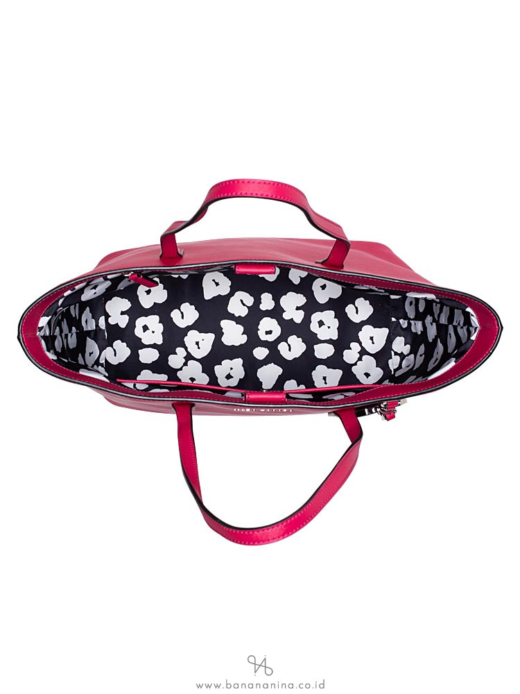 MARC JACOBS Luggage Tag Tote Carnation