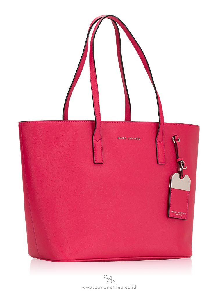 MARC JACOBS Luggage Tag Tote Carnation