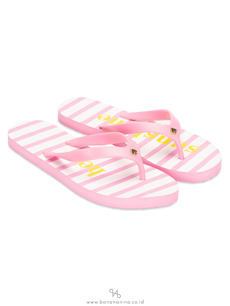 KATE SPADE Fancy Flip Flop Surf Pink Sz 8