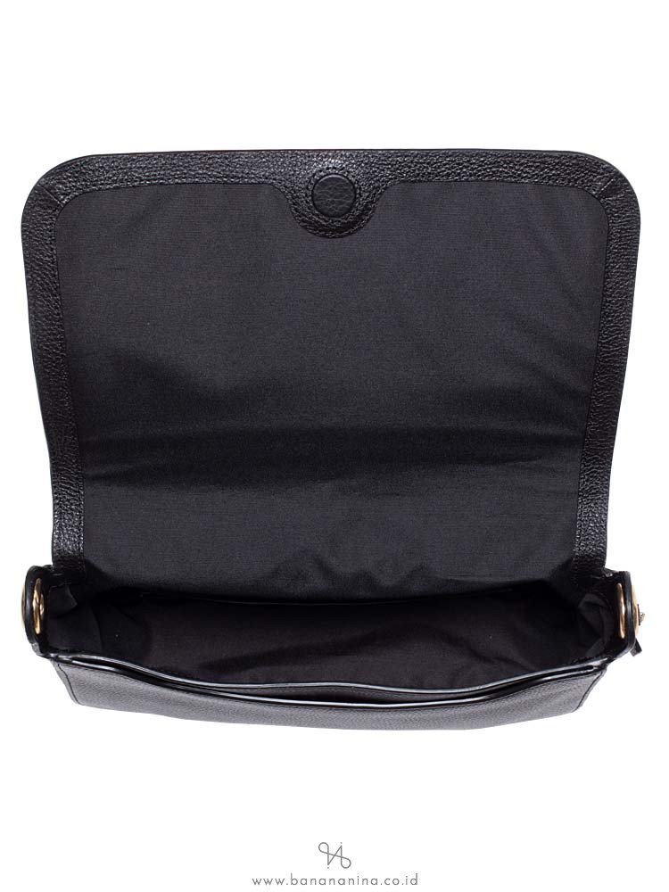 COACH 72703 Jess Leather Messenger Black