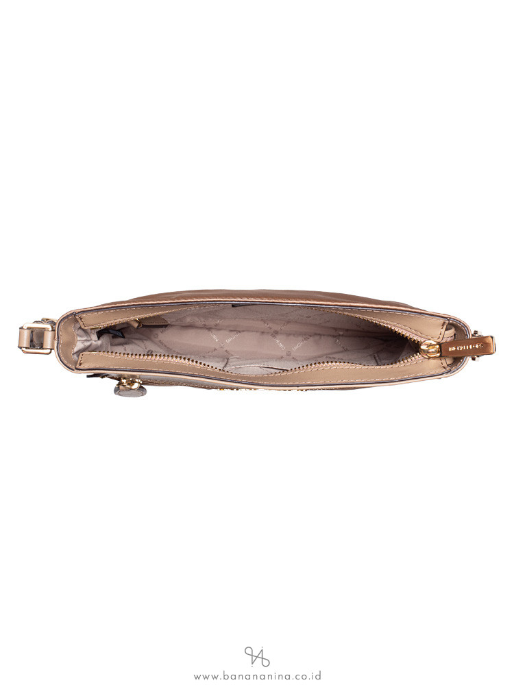 MICHAEL KORS Connie Nylon Large NS Crossbody Dark Khaki