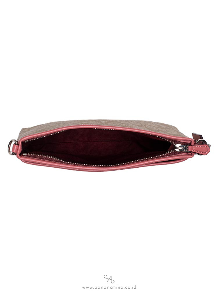 COACH 72896 Signature File Bag Light Khaki Multi
