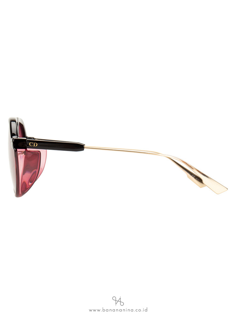 DIOR 3H2U1 Aviator Sunglasses Black Pink