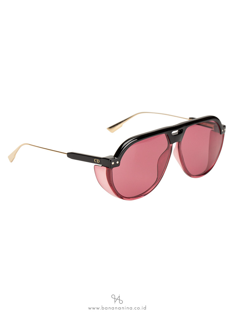 DIOR 3H2U1 Aviator Sunglasses Black Pink