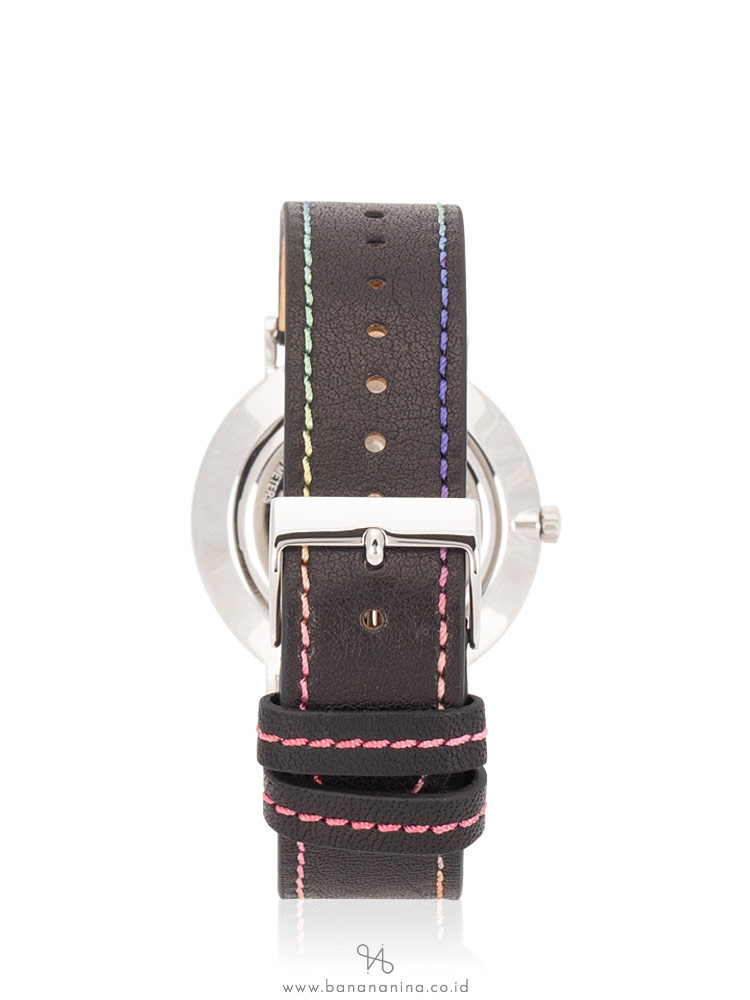 COACH 14503033 Perry Leather Strap Black Multicolor
