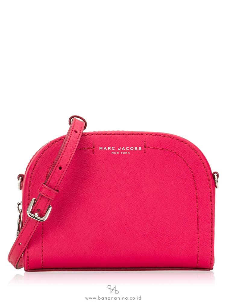 MARC JACOBS Playback Leather Crossbody Carnation