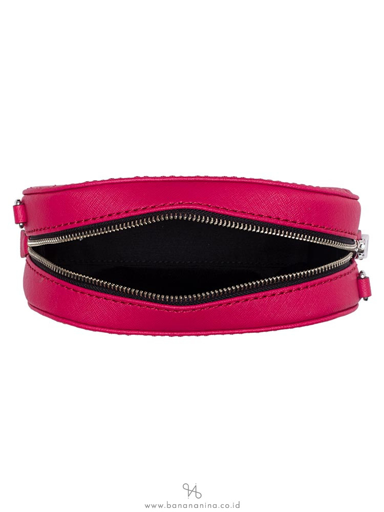 MARC JACOBS Playback Leather Crossbody Carnation