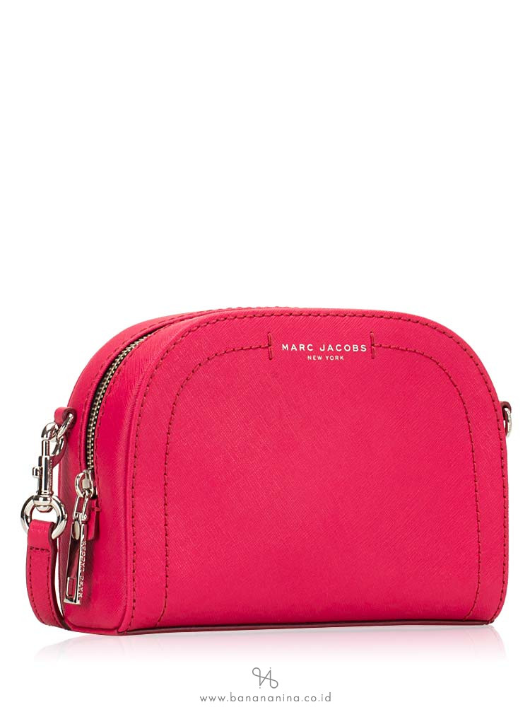 MARC JACOBS Playback Leather Crossbody Carnation